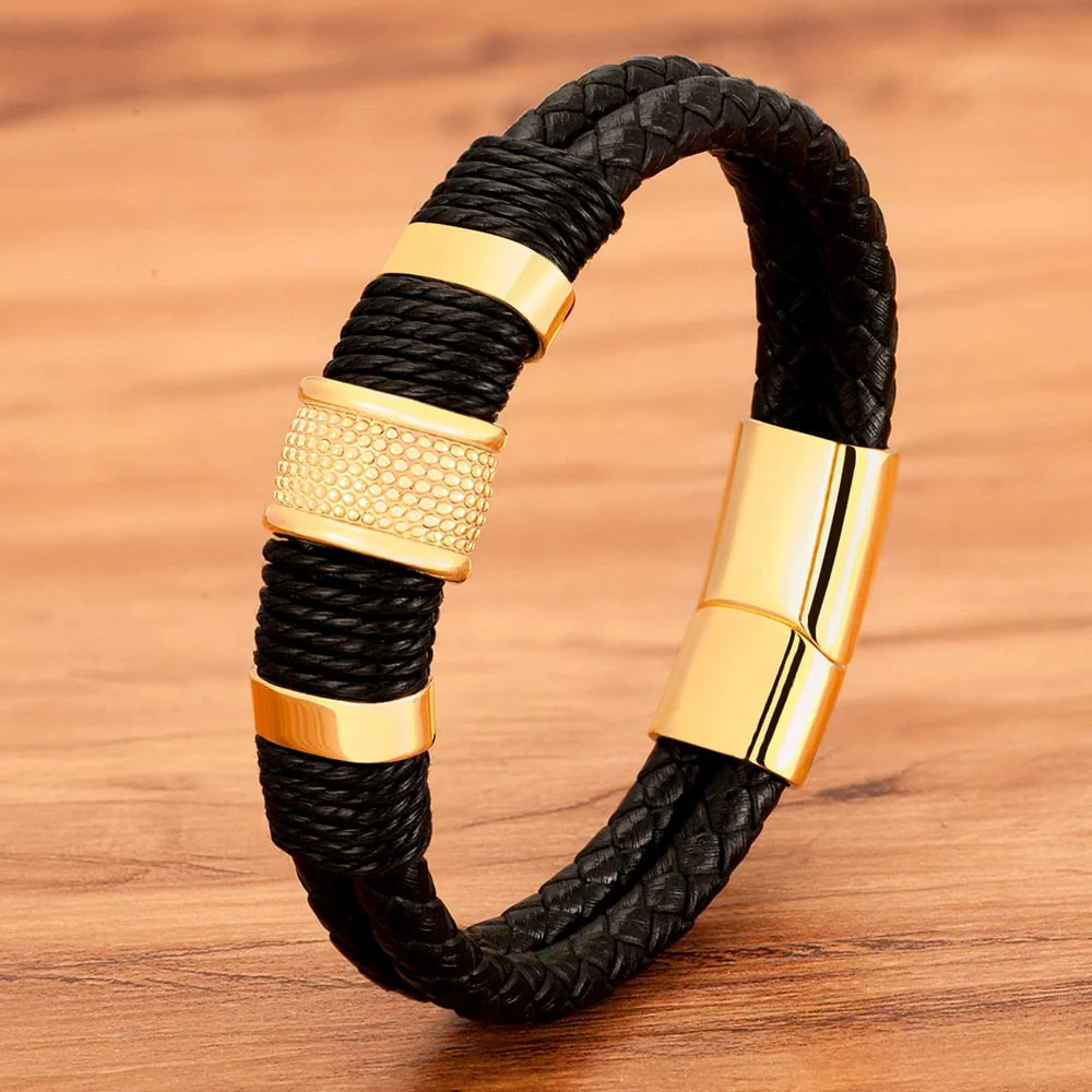 Pulseira de Couro Clássica Naja - Image 4