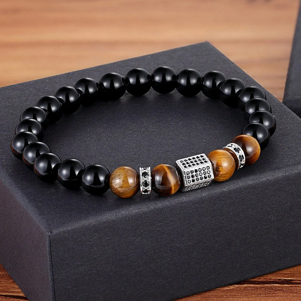 Pulseira de Pedras Onix - Image 6