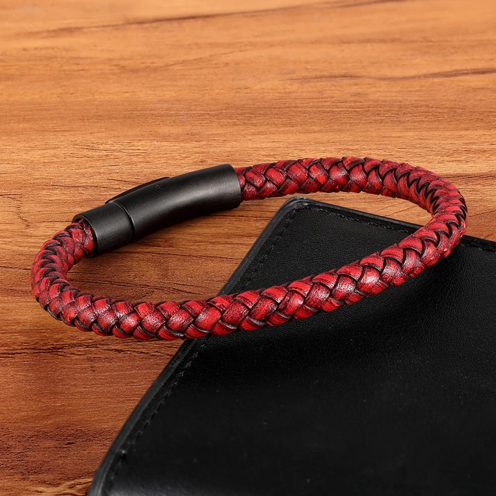 Pulseira de Couro Fina - Image 10