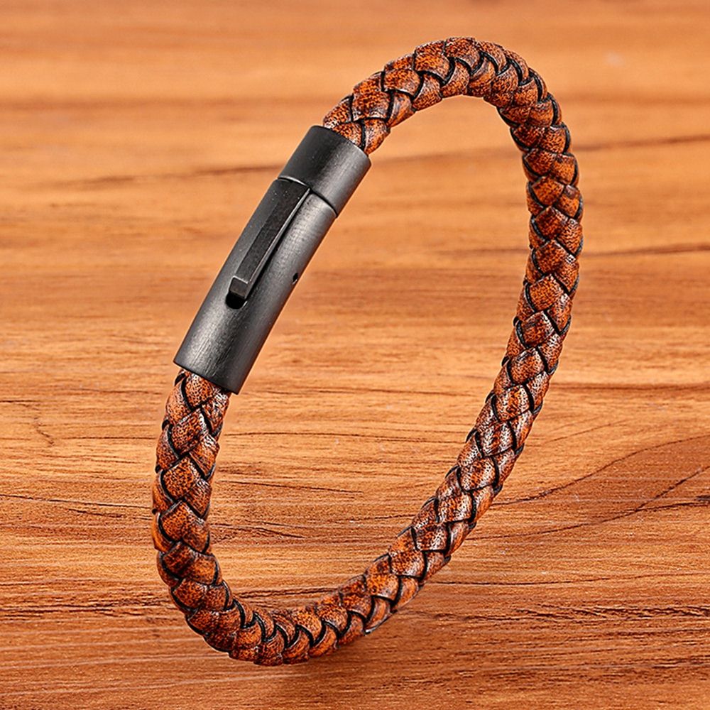 Pulseira de Couro Fina - Image 6