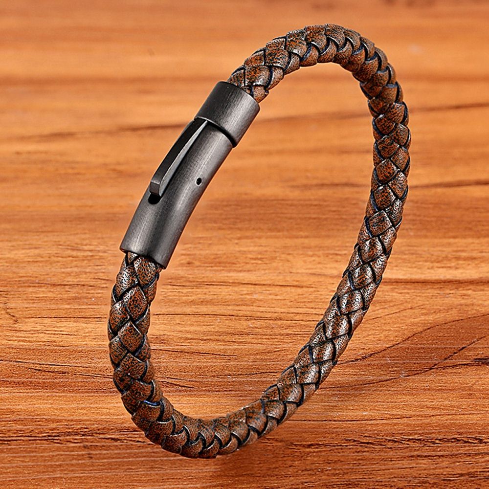Pulseira de Couro Fina - Image 7