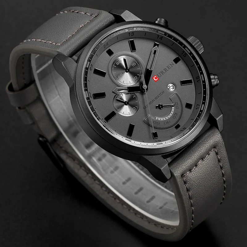 Relógio Masculino Curren Military - Image 3